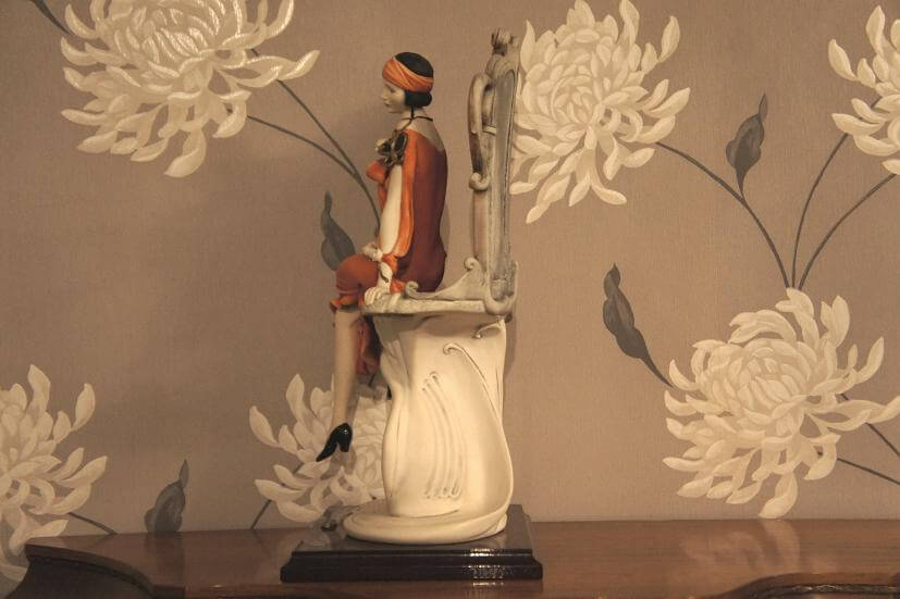 Леди у зеркала, Giuseppe Armani, Florence, Capodimonte, купить