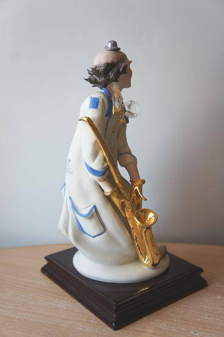 Клоун, Sabadin, Capodimonte, статуэтка, фарфор