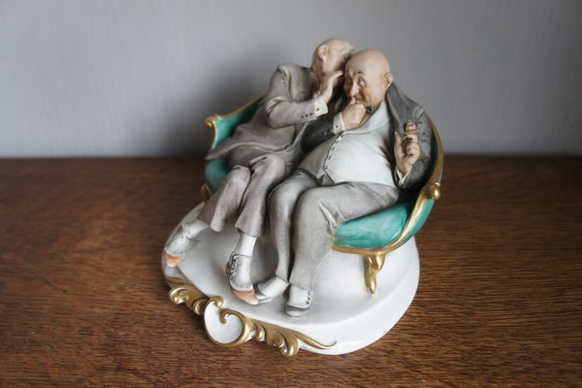 Сплетники, Giuseppe Cappe, Capodimonte, статуэтка