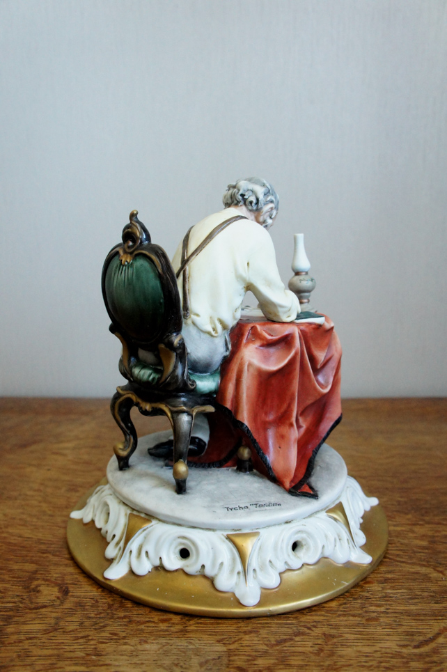 Филателист, Tyche, Capodimonte, статуэтка