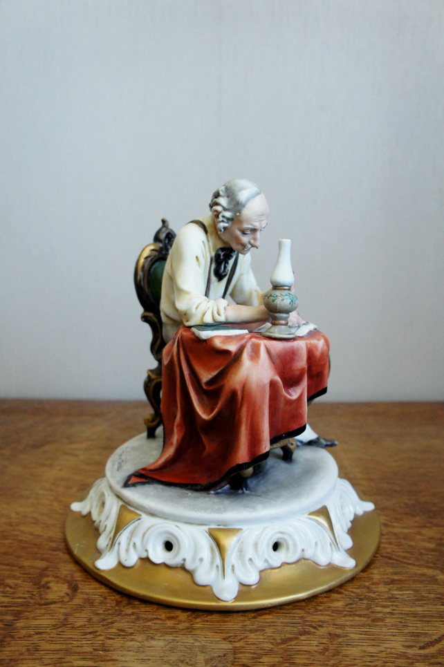 Филателист, Tyche, Capodimonte, статуэтка