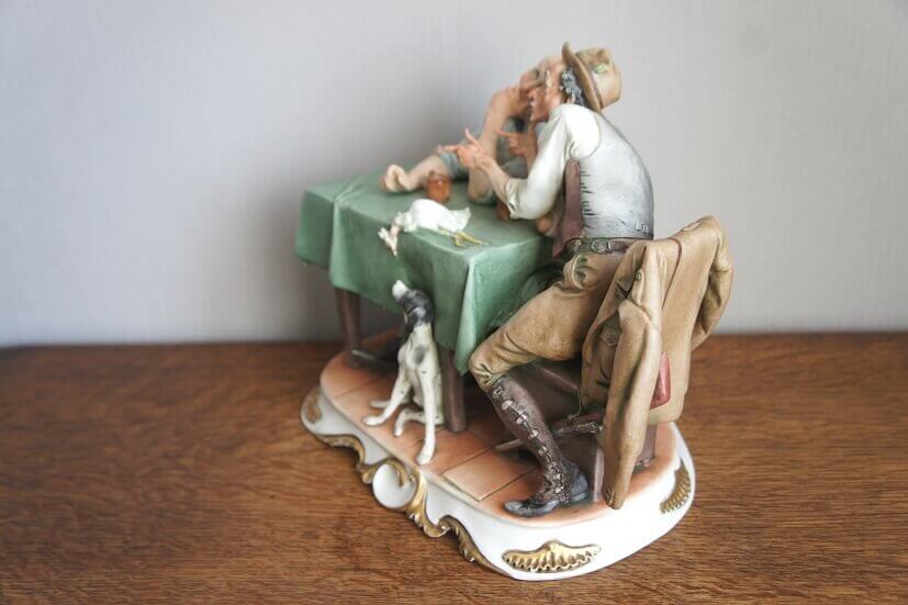 Охотничьи байки, Giuseppe Cappe, Capodimonte, статуэтка