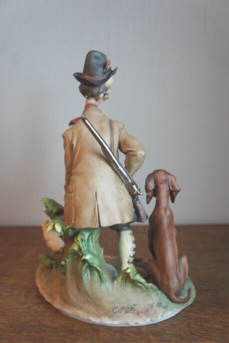 Охотник, Giuseppe Cappe, Capodimonte, статуэтка
