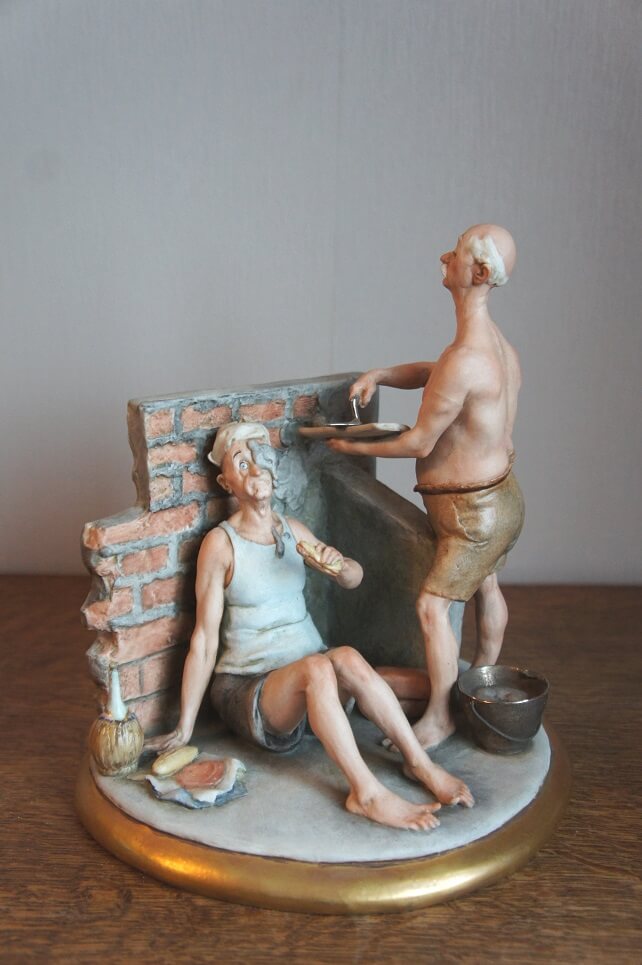Незадачливые строители, Capodimonte, статуэтка