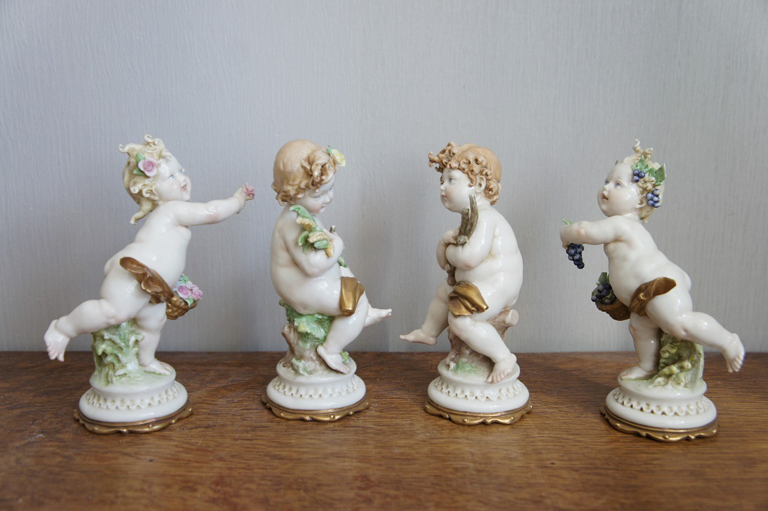Времена года, Giuseppe Cappe, Capodimonte, статуэтка