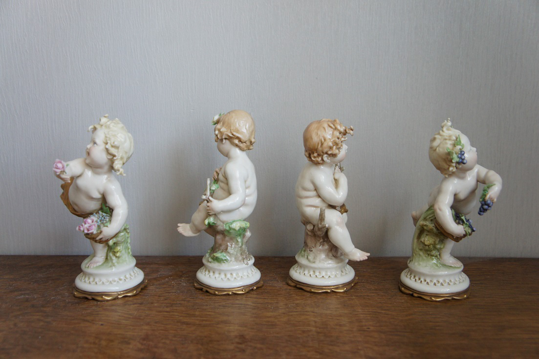 Времена года, Giuseppe Cappe, Capodimonte, статуэтка