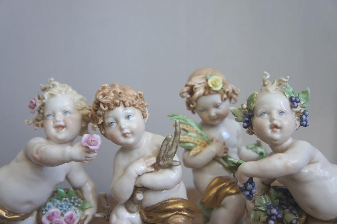 Времена года, Giuseppe Cappe, Capodimonte, статуэтка