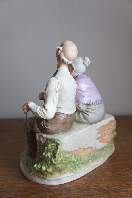 Бабуля и дедуля, Giuseppe Cappe, Capodimonte, статуэтка