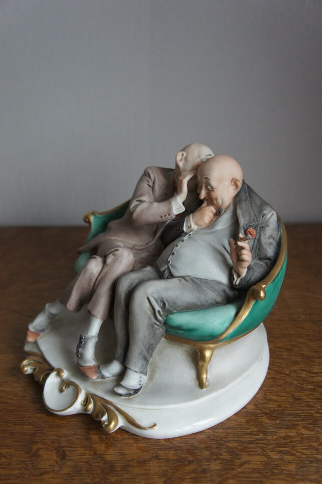 Сплетники, Giuseppe Cappe, Capodimonte, статуэтка