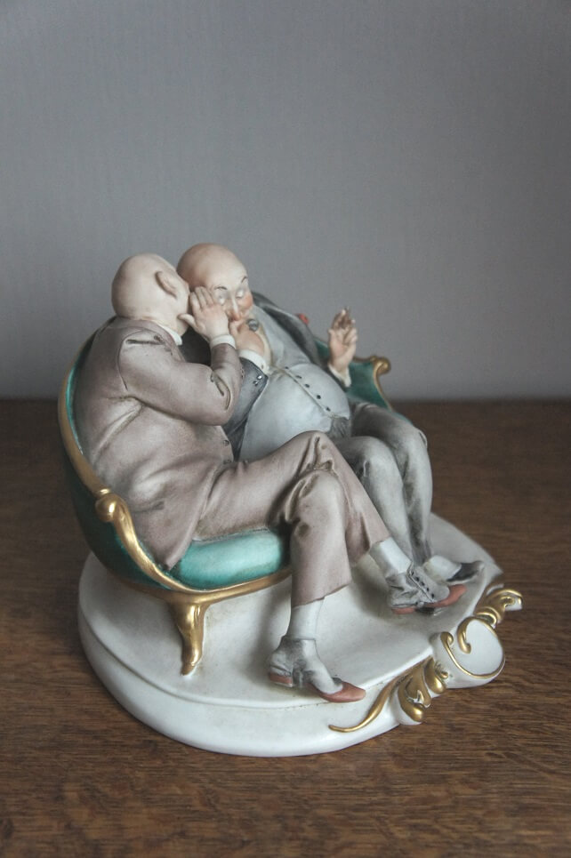 Сплетники, Giuseppe Cappe, Capodimonte, статуэтка