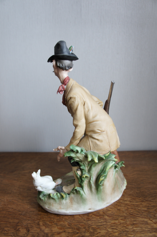 Охотник, Giuseppe Cappe, Capodimonte, статуэтка