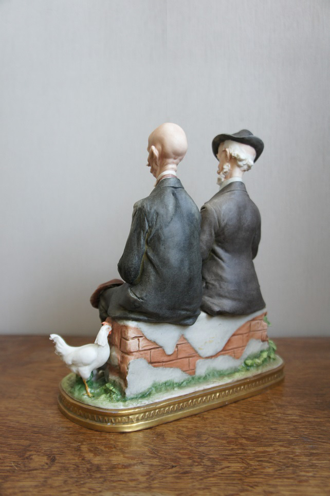 Утренние новости, Giuseppe Cappe, Capodimonte, статуэтка