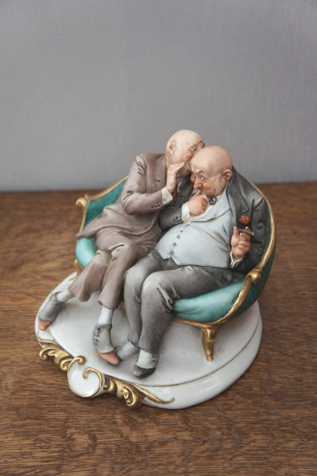 Сплетники, Giuseppe Cappe, Capodimonte, статуэтка