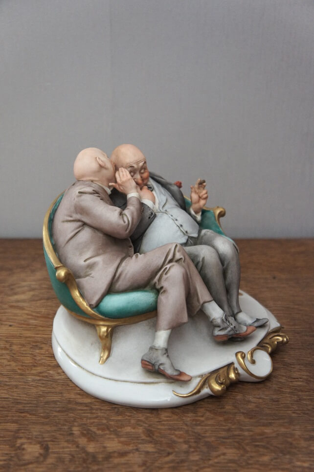 Сплетники, Giuseppe Cappe, Capodimonte, статуэтка