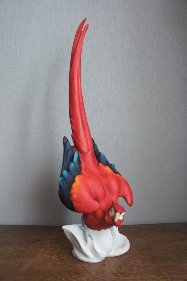 Tropical Red попугай, Джузеппе Армани, статуэтка