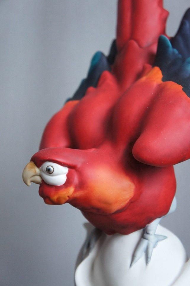 Tropical Red попугай, Giuseppe Armani, статуэтка