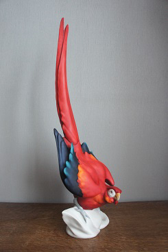 Tropical Red попугай, Giuseppe Armani Florence, Capodimonte, статуэтка, KunstGalerie.ru