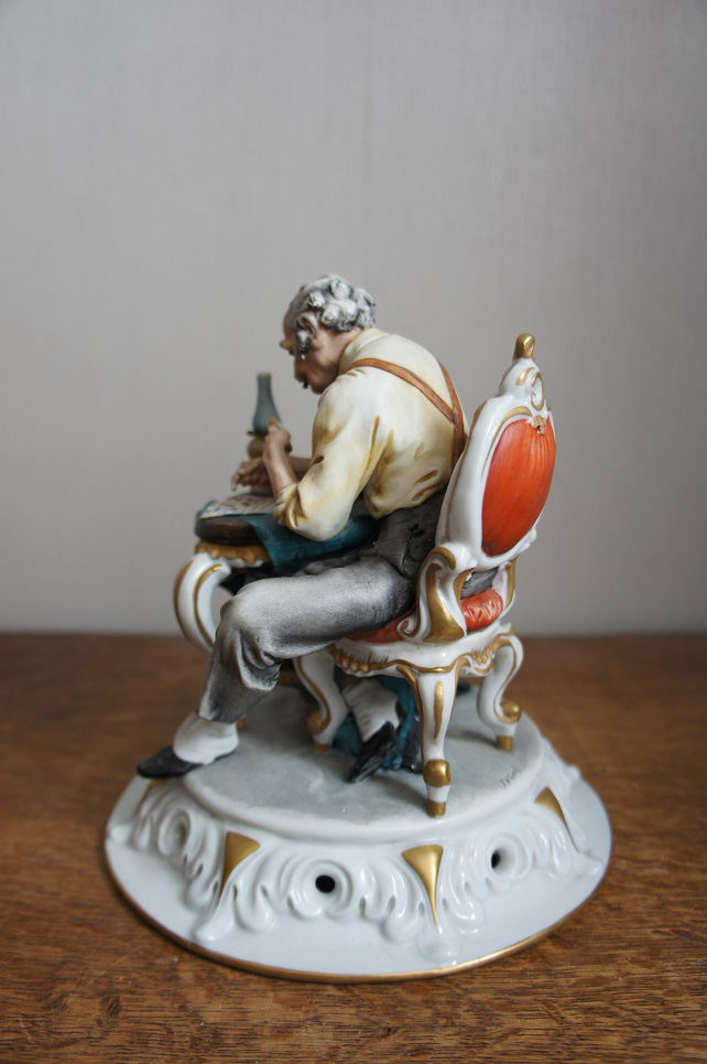 Филателист, Tyche, Capodimonte, статуэтка
