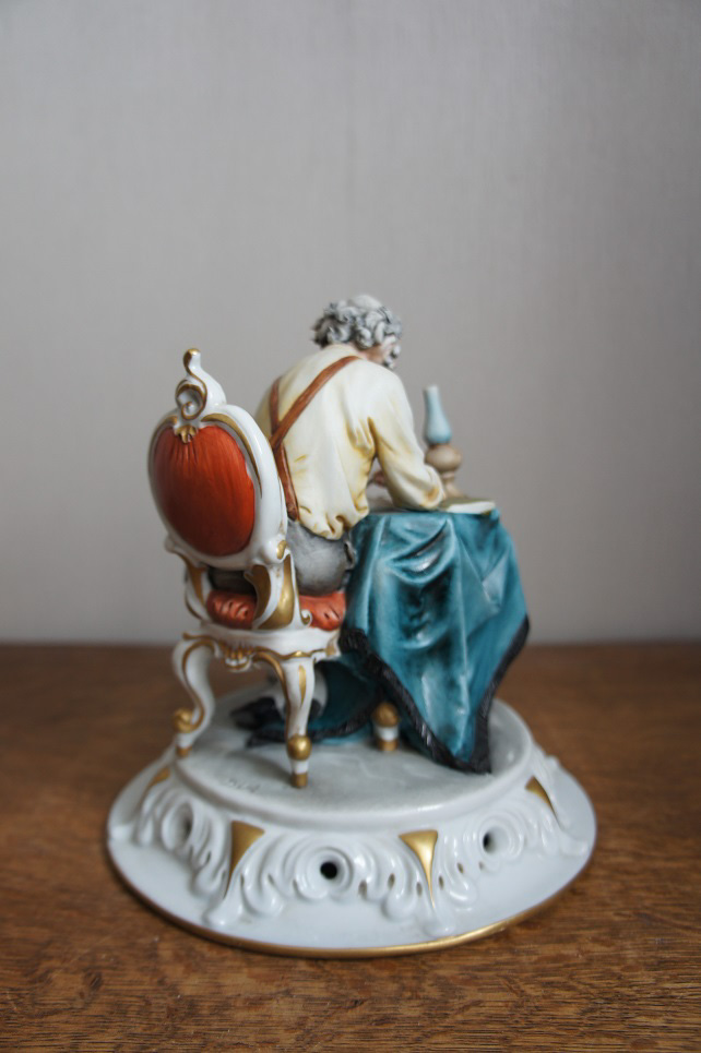 Филателист, Tyche, Capodimonte, статуэтка