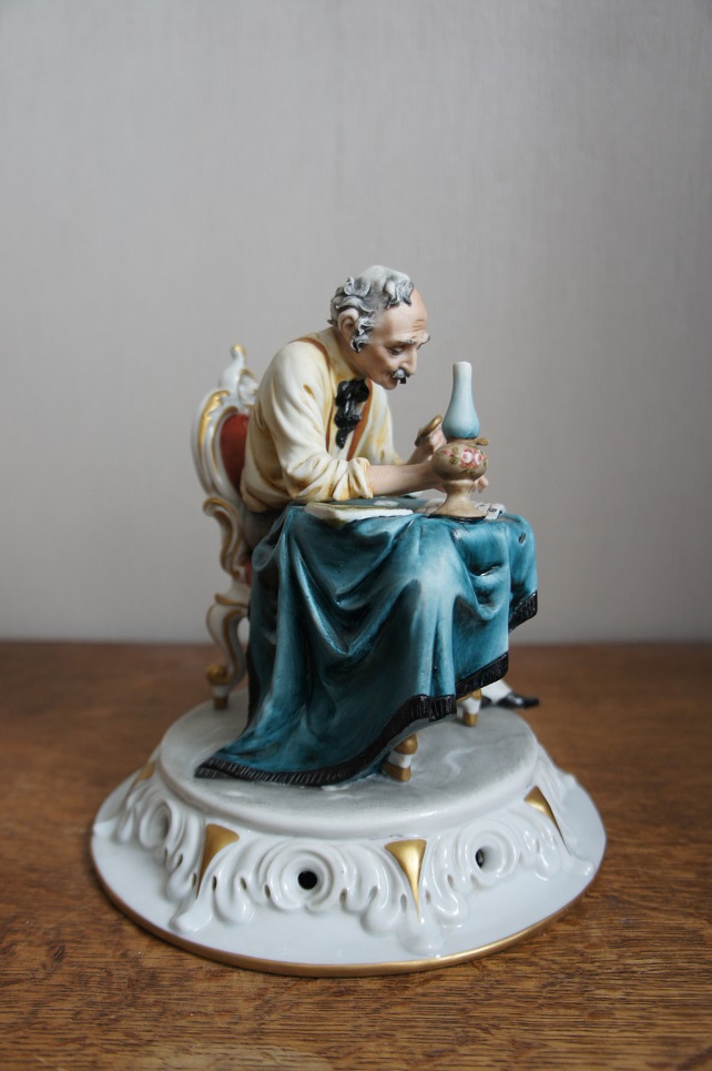 Филателист, Tyche, Capodimonte, статуэтка