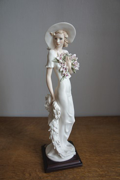 Девушка с орхидеями, Giuseppe Armani, Florence, Capodimonte, статуэтка, KunstGalerie.ru