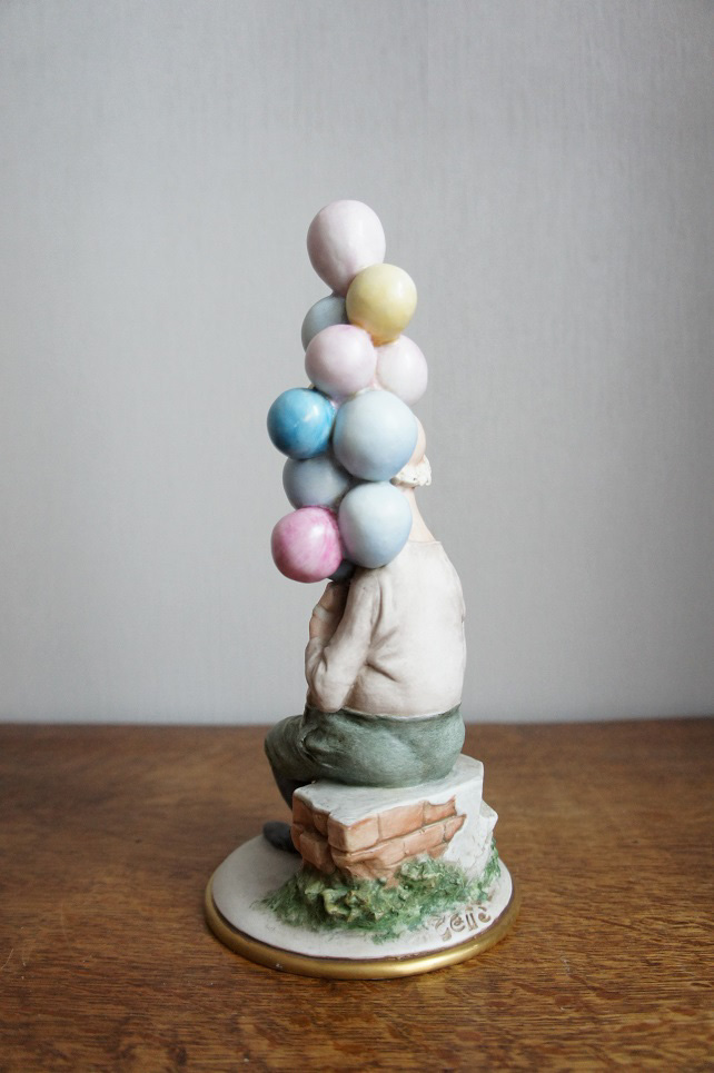 Дедушка с шариками, Giuseppe Cappe, Capodimonte, статуэтка