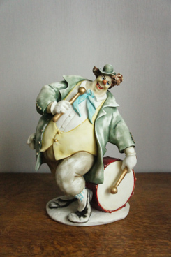 Клоун с барабаном, Florence, Capodimonte, статуэтка, KunstGalerie.ru