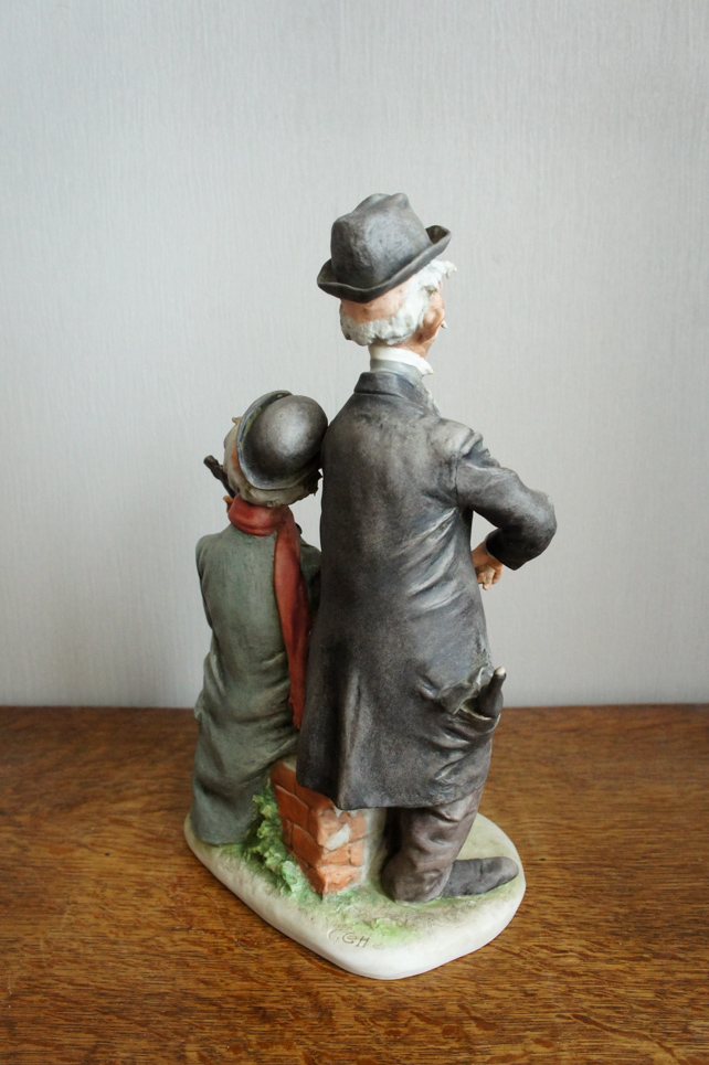 Уличные музыканты, Giuseppe Cappe, Capodimonte, статуэтка
