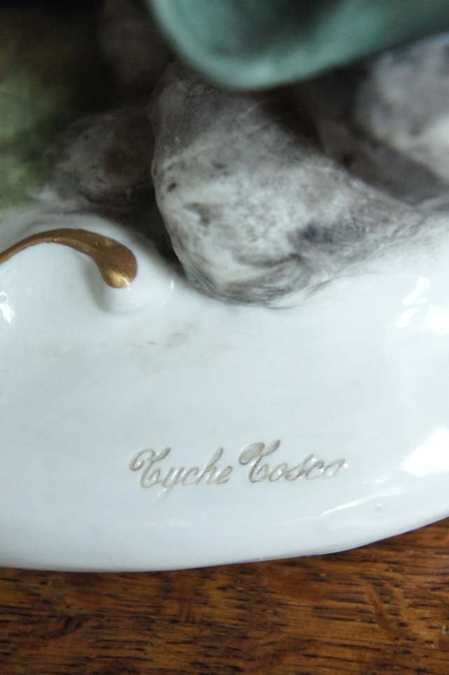 Мужчины у костра, Tyche Tosca, Capodimonte, статуэтка