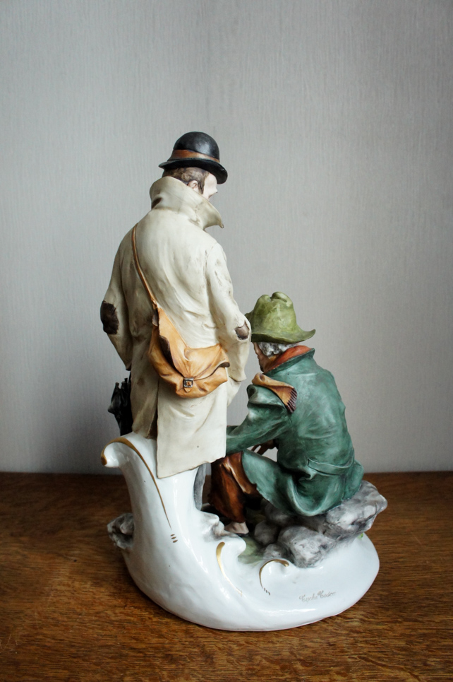 Мужчины у костра, Tyche Tosca, Capodimonte, статуэтка