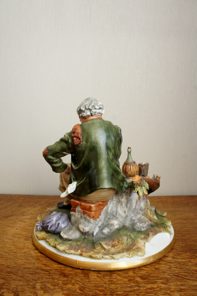 Бездомный и собака, Tyche, Capodimonte, статуэтка