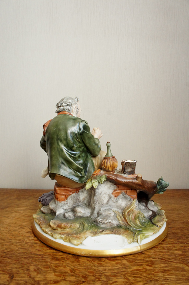 Бездомный и собака, Tyche, Каподимонте, статуэтка