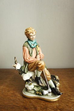 Юный дровосек, Luciano Cazzola, Каподимонте, фарфоровые статуэтки. KunstGalerie