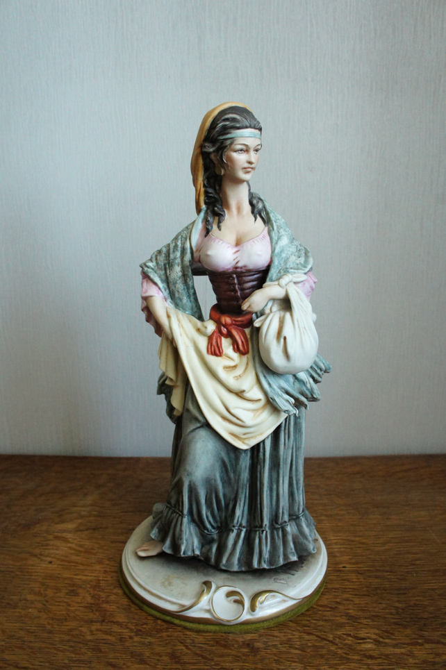 Цыганка, Бруно Мерли, Capodimonte, статуэтка