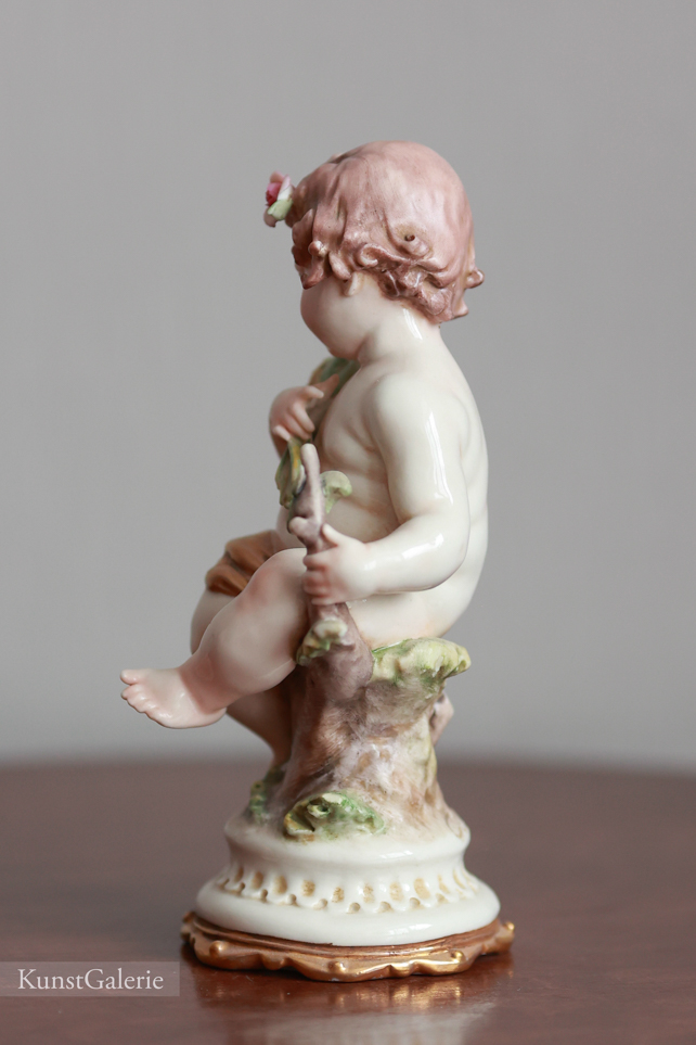 Малыш с колосьями, Giuseppe Cappe, Capodimonte, статуэтка