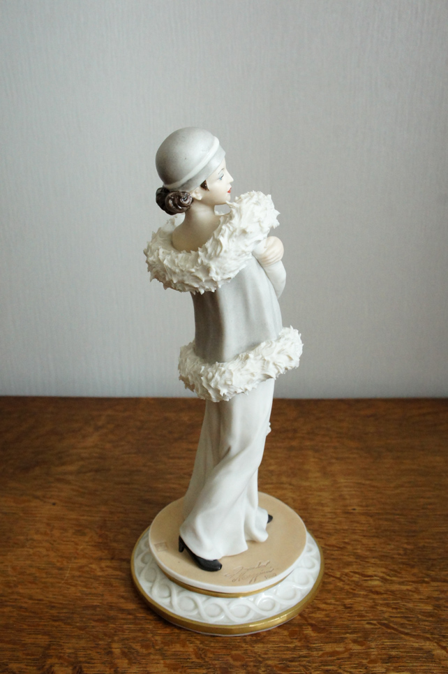 Леди с зонтом, Sandro Maggioni, Capodimonte, статуэтка