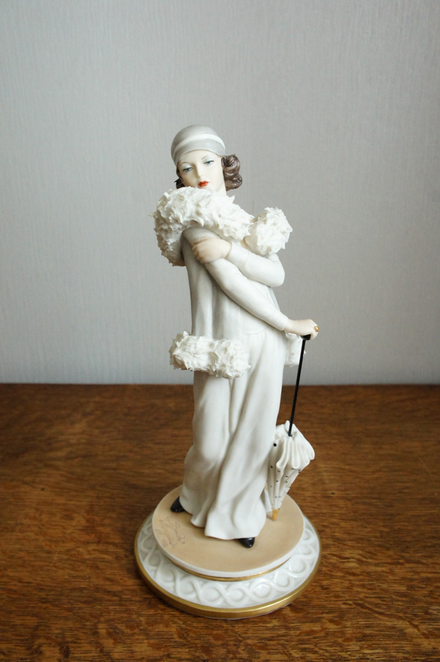 Леди с зонтом, Sandro Maggioni, Capodimonte, статуэтка