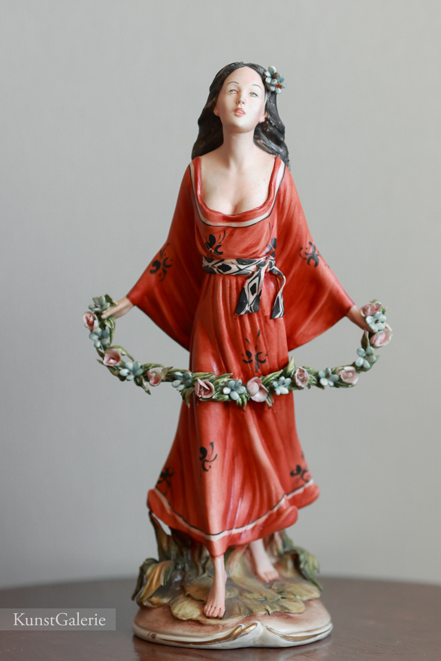 Марианна с цветами, Mariani, Capodimonte, статуэтка