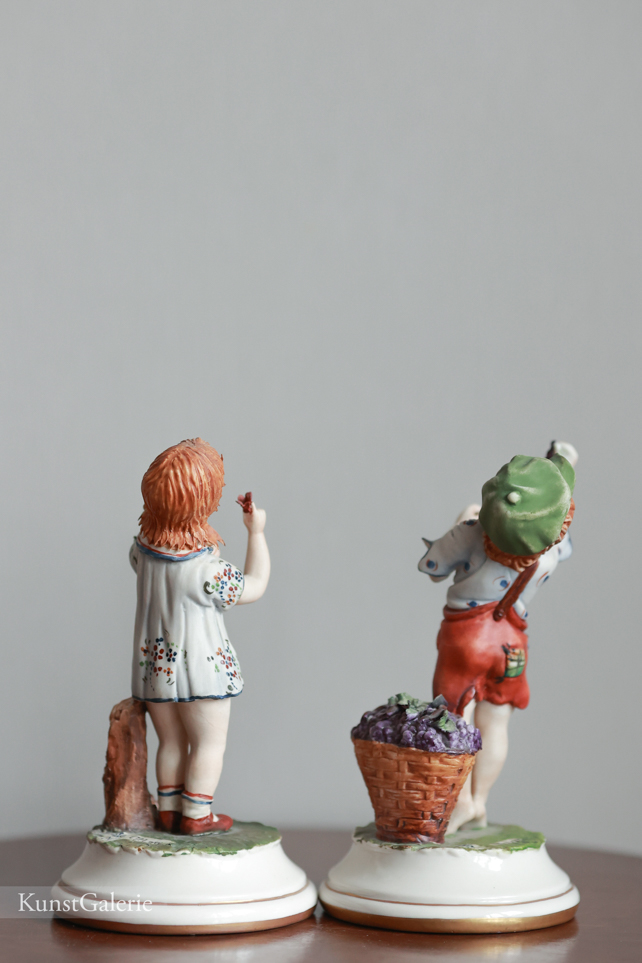 Летний день, Lory, Capodimonte, статуэтка