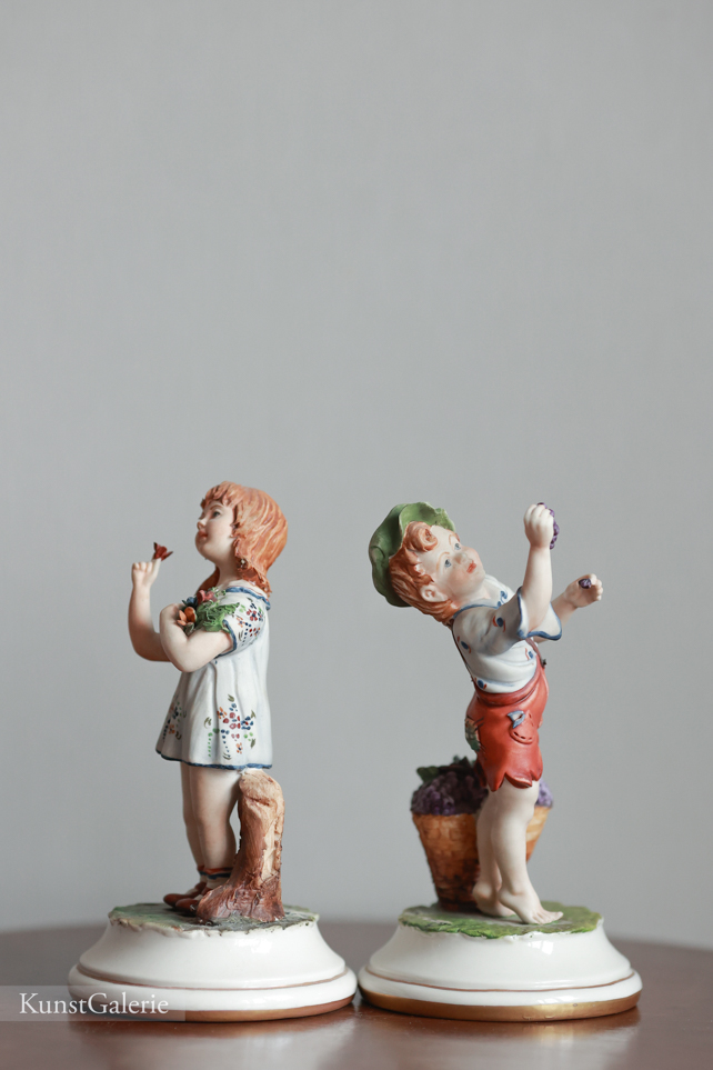 Летний день, Lory, Capodimonte, статуэтка