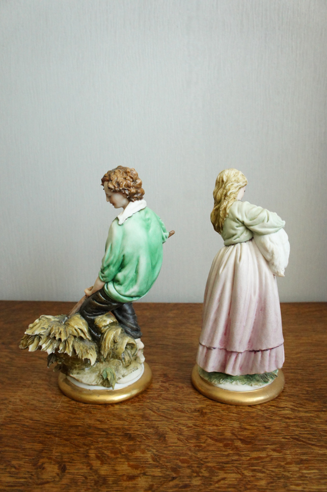 Деревенская жизнь, Luciano Cazzola, Capodimonte, статуэтка