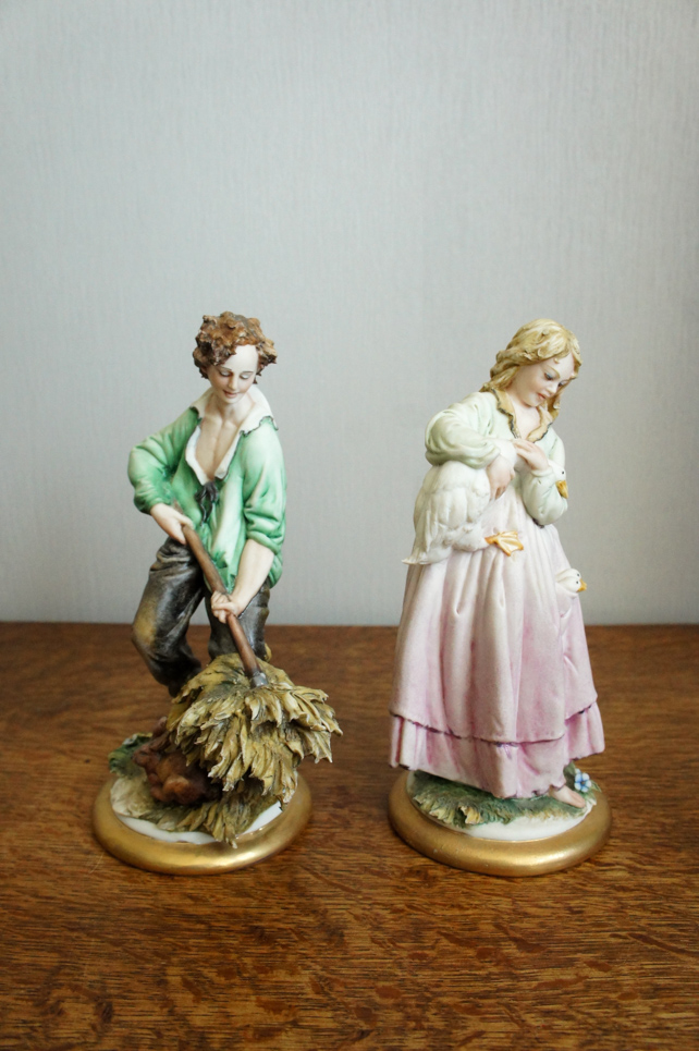 Деревенская жизнь, Luciano Cazzola, Capodimonte, статуэтка
