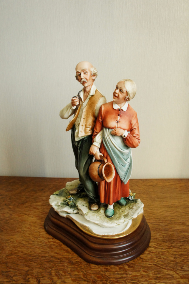 Вечерняя прогулка, Luciano Cazzola, Capodimonte, статуэтка