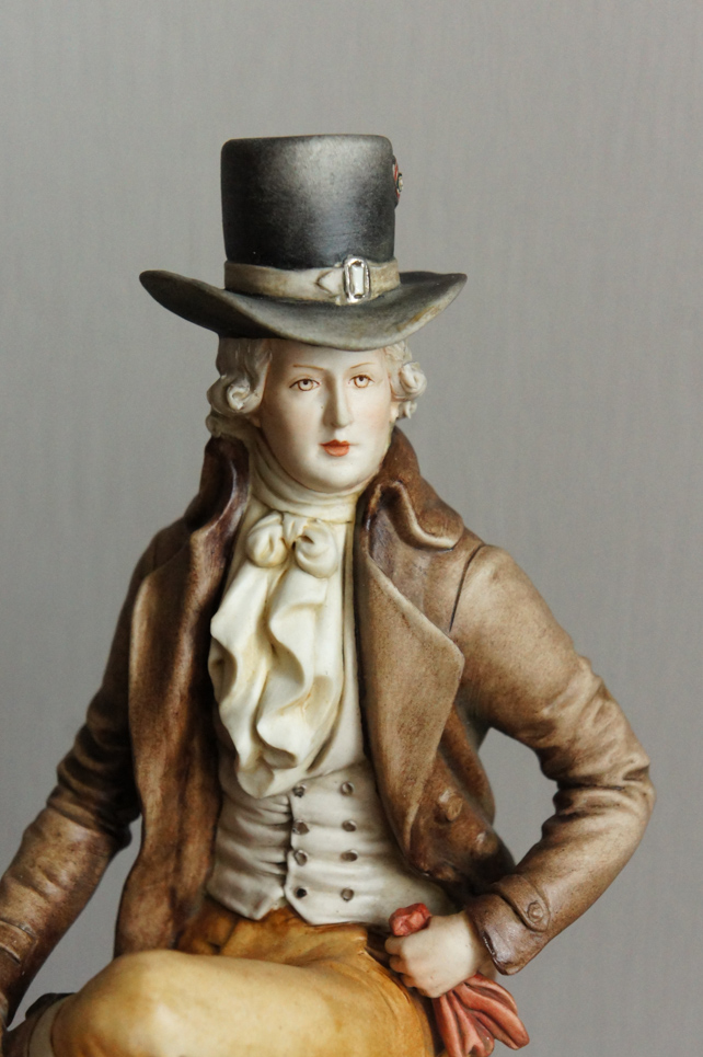 Джентльмен в цилиндре, Zani, Capodimonte, статуэтка