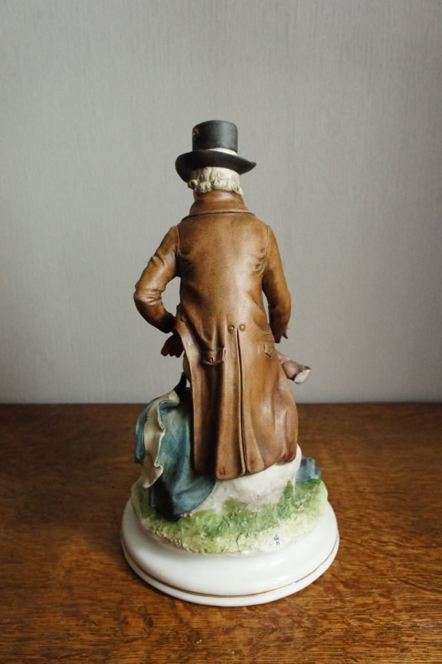 Джентльмен в цилиндре, Zani, Capodimonte, статуэтка