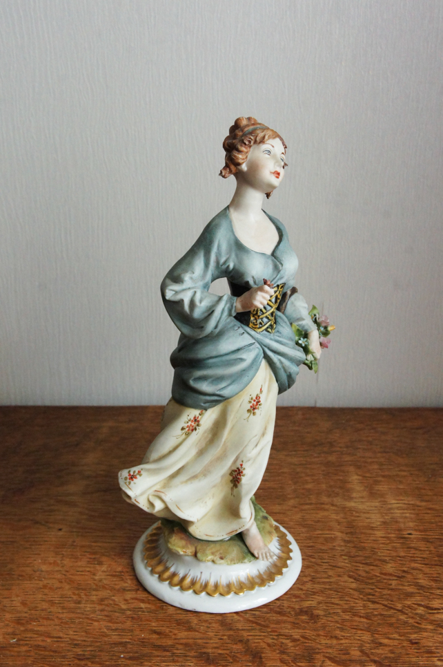 Цветочница, Tyche Tosca, Capodimonte, статуэтка
