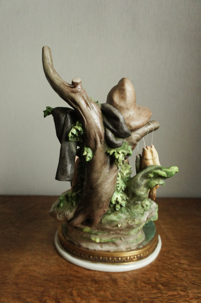 Спящий рыбак, Giuseppe Cappe, Capodimonte, статуэтка