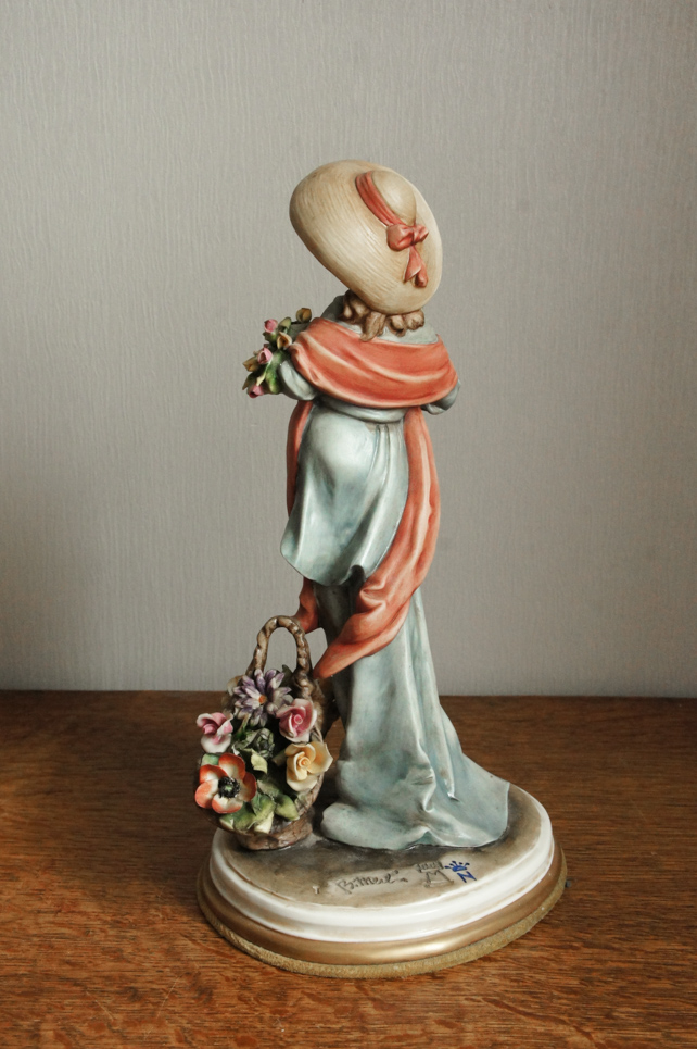 Леди с тюльпанами, Бруно Мерли, Capodimonte, статуэтка