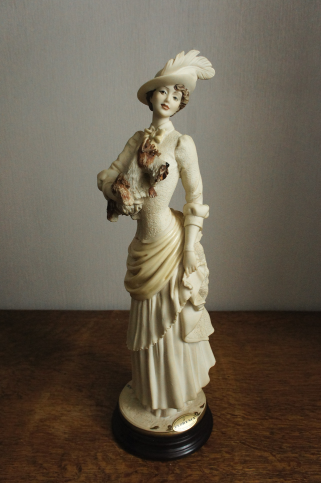 Элоиза с терьером, Giuseppe Armani, Florence, статуэтка