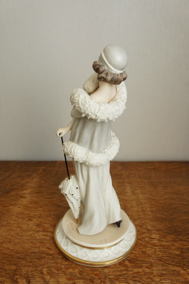 Леди с зонтом, Sandro Maggioni, Capodimonte, статуэтка
